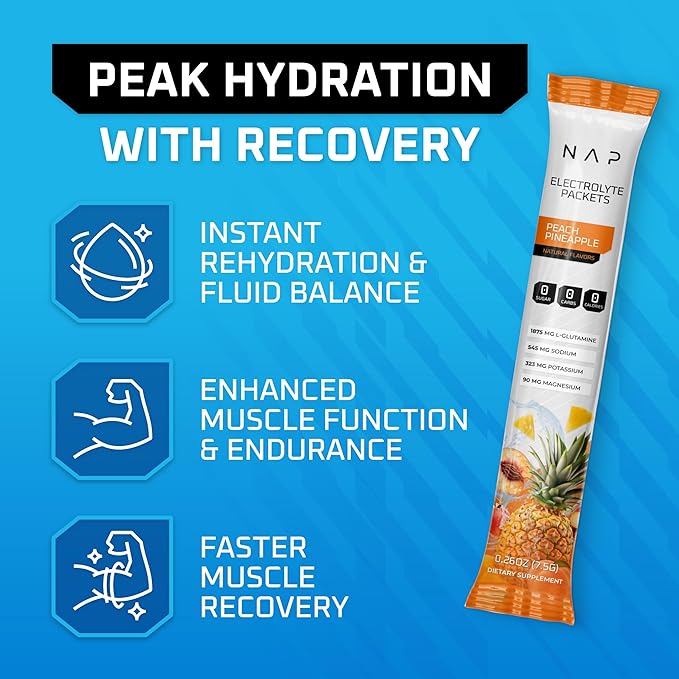 Why Hydration Is Essential for Performance and Recovery: The Role of Electrolytes and L-Glutamine