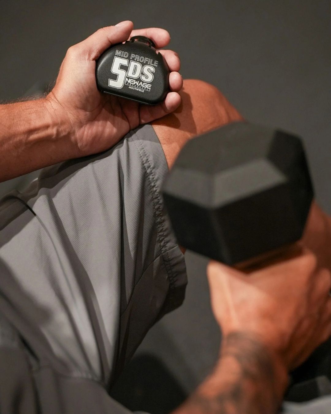 New Age Performance Mouthpiece with Dumbbell 
