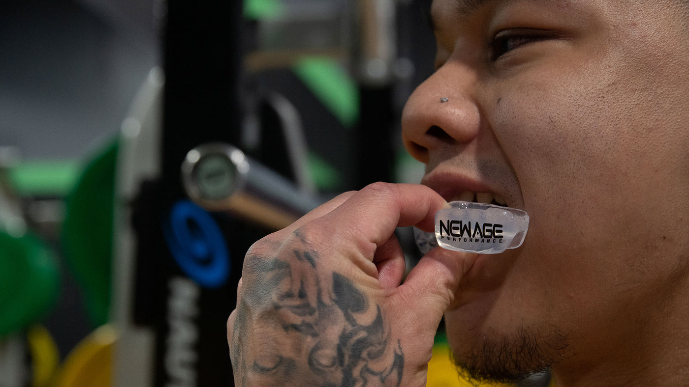 New Age Performance 6DS Sport and Fitness Mouthpiece - Jaw Stabilizer and Performance Enhancement for Weightlifting and Contactless Sports, Black New Age Performance 6DS Sport and Fitness Mouthpiece - Jaw Stabilizer and Performance Enhancement for Weightlifting and Contactless Sports, Black