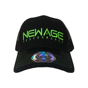Mesh snapback cap, designed for breathability and style, ideal for casual wear and outdoor activities.