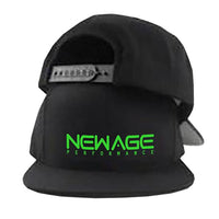 Thumbnail for Snapback cap with a green logo