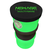 Thumbnail for Stacker case in green and black with a black top and green logo, designed for storing and organizing items with style and functionality