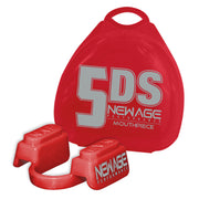 Red 5DS Mouthpiece with a red carrying case behind it